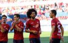 Imágenes del partido disputado en El Sadar entre el Osasuna y el Numancia el 30 de septiembre de 2018.