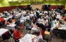 Una pareja de Obanos se lleva el Campeonato de Puzzles de Castejón