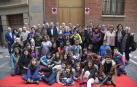 Pamplona homenajea a la escritora Carmen Baroja con una placa en la calle Nueva