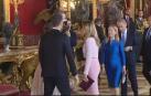 El lapsus de Pedro Sánchez durante el besamanos en el Palacio Real