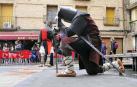 Fotos de la feria medieval y del caballo en Marcilla, con combates recreativos medievales y otras actividades.