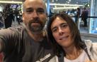Migueltxo Molina y Edurne Pasaban.