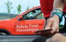 Multada en Cortes por conducir sin cinturón, drogada y con un machete