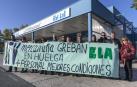 El seguimiento de la huelga en las ITV provoca el cierre en Imarcoain y Arbizu