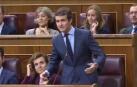 Casado acusa a Sánchez de "arruinar" el país y convertirse "en un plagio de Zapatero"