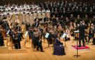 El Orfeón Pamplonés cerraba este sábado con una lluvia de aplausos su participación en las Noches Blancas de San Petersburgo tras dos conciertos que pusieron en pie al público del Mariinsky Concert Hall.