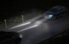 Los nuevos sistemas de alumbrado ayudarán a elevar los estándares de seguridad , según Volkswagen, que acaba de presentar los faros que proyectan información sobre la carretera.