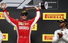 La victoria de Raikkonen en Austin aplaza el 'alirón' de Hamilton