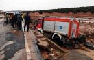 Fotos de las fuertes lluvias que han causado numerosas incidencias durante este domingo en Málaga.