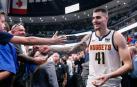 Juancho Hernangómez tumba a los Warriors con un tapón sobre la bocina