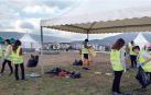 La limpieza del Oinez centra la labor de 50 voluntarios en Alsasua