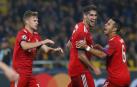 Javi Martínez marca en la victoria del Bayern en la Liga de Campeones