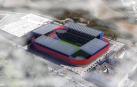 Propuesta del estudio AH Obenasa para la reforma del estadio rojillo