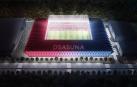 Propuesta del estudio Vaíllo ACR para la reforma del estadio rojillo.