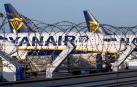 Ryanair cancela 190 vuelos el viernes por la huelga de tripulantes