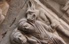 Imágenes de la Puerta del Juicio de la Catedral de Tudela