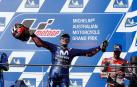 Viñales aprovecha la ausencia de Márquez y gana en Australia
