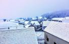 Noche fría y con nieve en algunas localidades de Navarra