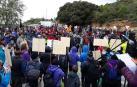 Cientos de personas se manifiestan contra el llenado de Yesa