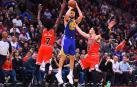 Klay Thompson bate el récord de triples en la NBA