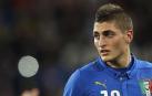 Marco Verratti, en un partido con la selección italiana.