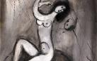 El diálogo de Chagall, el mago del color, con el blanco y negro