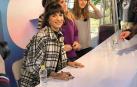 Baño de multitudes de Natalia Lacunza junto a su novio en Zaragoza
