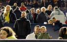 Imágenes del búscate en la grada del Osasuna-Málaga.
