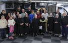 Las Hermanitas de los Pobres recogen patatas para medio año en 13 pueblos navarros