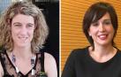 Laura Arzoz y Ana Goyén, empresaria y directiva Navarra 2018 para AMEDNA