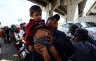 Primer día de Diario de Navarra junto a la 'caravana migrante' que recorre México hacia EE UU