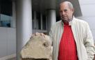 La historia de la piedra que encontró Julián Solano en Idocin hace 13 años