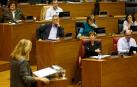Barkos acusa a Beltrán de utilizar la bandera de Navarra como "un trapo electoral"