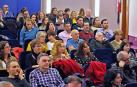 Asistentes a las XXIV Jornadas de la sociedad de Medicina de Urgencias en el Colegio de Médicos.