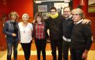 Arantza Meca (profesora de E. Física en Isterria y entrenadora de judo), Pilar Abad (madre de Iván Dévora, atleta campeón de España con Síndrome de Down), Raquel Mondéjar (nadadora campeona de España), David González (judoka cinturón negro), Gerardo Posadas (gerente de ANFAS) y Javier Goldáraz (presidente).