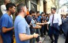 Pedro Sánchez alienta a la sociedad civil que quiere "transformar Cuba"
