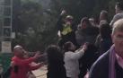 Pelea de padres en un partido de fútbol infantil en Murcia