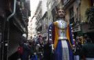 La festividad de San Saturnino ha arrancado con el desfile de Gigantes y Cabezudos