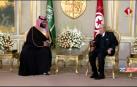 Polémica visita del heredero saudí a Túnez