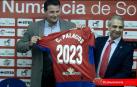 Palacios evoca su pasado rojillo en una emotiva rueda de prensa