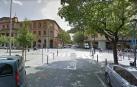 Cruce de la calle de Sangüesa con la calle de San Fermín en Pamplona.