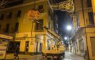 Estella se viste desde este viernes de Navidad con las luces de sus calles y plazas