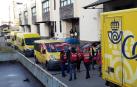 CCOO, UGT y CSIF cifran en el 80% el seguimiento de la huelga en Correos