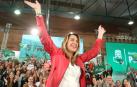 La presidenta de la Junta y candidata a la reelección por el PSOE-A, Susana Díaz