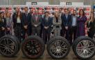 Ayerdi, en las plantas de las empresas navarras Viscofan y Truck&Wheel en Alabama