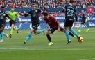 Imágenes del partido del Osasuna Lugo.