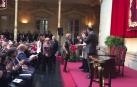Entrega de la Medalla de Oro de Navarra a Saray