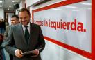 El Ministro de Fomento José Luis Ábalos, durante la rueda de prensa tras la reunión de la ejecutiva federal del PSOE.
