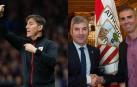 Berizzo, a la izquierda, destituido; le sustituye Gaizka Garitano, a la derecha junto a Urrutia.