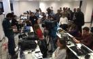 Los periodistas, en la Audiencia, ante la sentencia de la Manada
